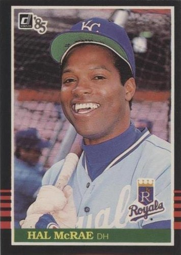 1985 Donruss - Hal McRae #588