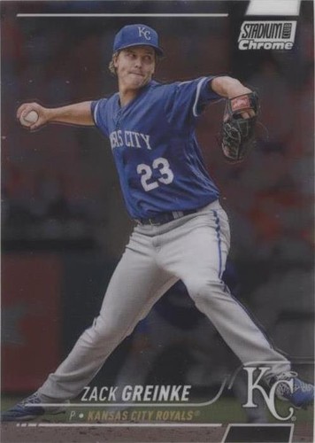 2022 Topps Stadium Club Chrome - Zack Greinke #372