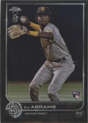 2022 Topps Chrome Ben Baller Edition - C.J. Abrams #225