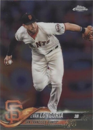 2018 Topps Chrome Update - Evan Longoria #HMT53