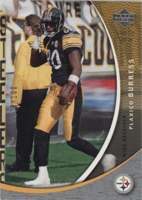 2004 Upper Deck Sweet Spot Plaxico Burress #76