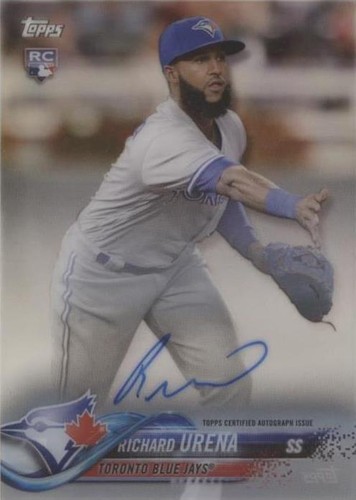 2018 Topps Clearly Authentic Autographs - Richard Urena #CAA-RU