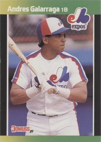 1989 Donruss Baseball's Best - Andres Galarraga #12