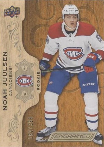2018-19 Upper Deck Engrained - Noah Juulsen #89