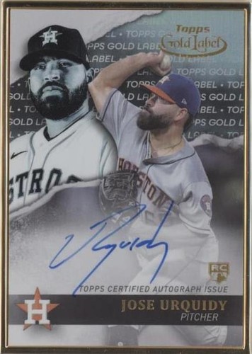 2020 Topps Gold Label - Jose Urquidy #GLA-JU