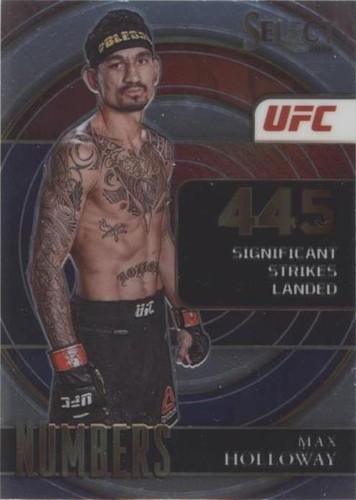 2022 Panini Select UFC - Max Holloway #4