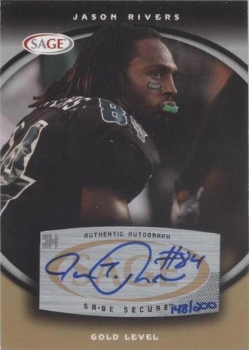 2008 SAGE Jason Rivers #A49