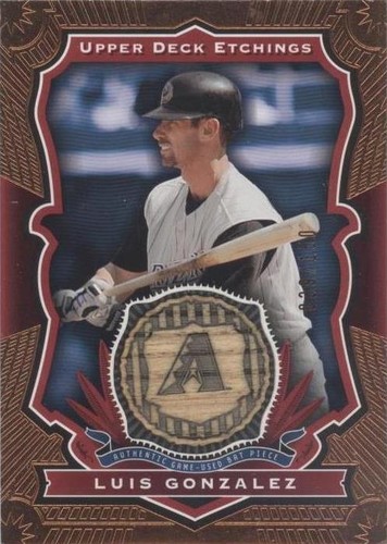 2004 Upper Deck Etchings - Luis Gonzalez #BE-LG