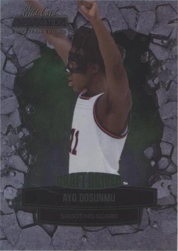 2021-22 Wild Card Alumination - Ayo Dosunmu #DD-5