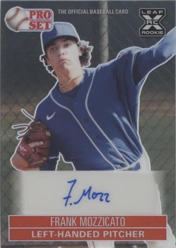 2021 Leaf Pro Set Metal - Frank Mozzicato #PS1-FM1