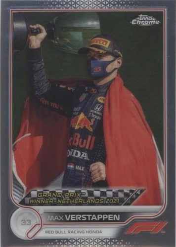 2022 Topps Chrome Formula 1 - Max Verstappen #163