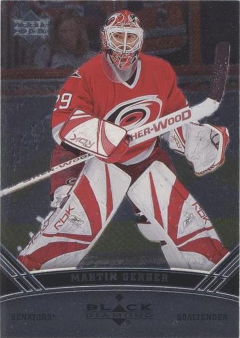 2006-07 Upper Deck Black Diamond - Martin Gerber #57