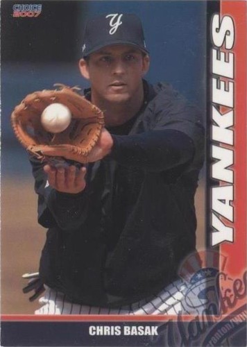 2007 Choice Scranton/Wilkes-Barre Yankees - Chris Basak #01