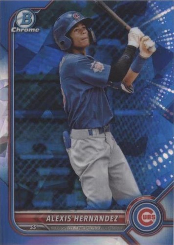 2022 Bowman Chrome Draft Sapphire Edition - Alexis Hernandez #BDC-173
