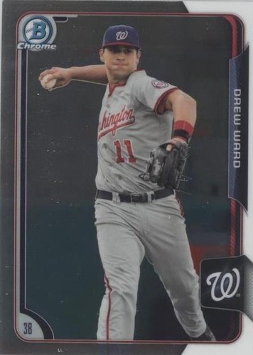 2015 Bowman - Drew Ward #BCP69