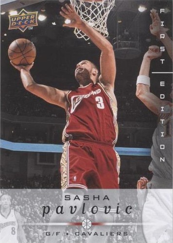 2008-09 Upper Deck First Edition - Sasha Pavlovic #28