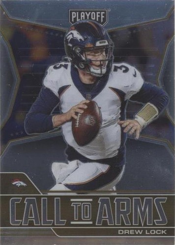 2021 Panini Playoff Drew Lock #CA-DLO