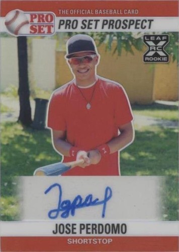 2021 Leaf Pro Set Metal - Jose Perdomo #PS0-JP1