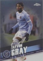 2022 Topps Chrome MLS Tayvon Gray #130