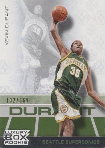 その他 2007-08 Topps Chrome Kevin Durant RC 🔥 2007-08 TOPPS CHROME BASKETBALL SEALED HOBBY BOX RC KEVIN