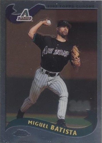 2002 Topps Chrome - Miguel Batista #374