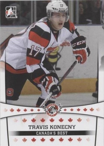 2014-15 Leaf In the Game CHL Top Prospects - Travis Konecny #15