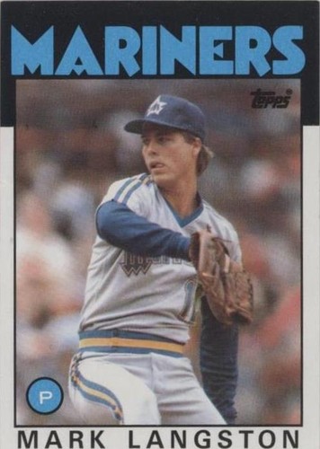 1986 Topps - Mark Langston #495