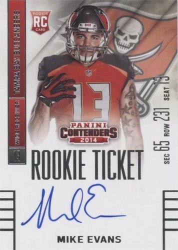 2014 Panini Contenders Mike Evans #236