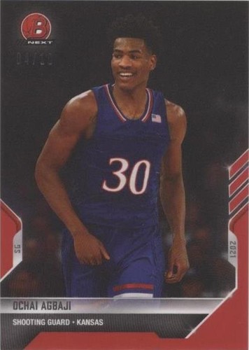 2021-22 Bowman Next - Ochai Agbaji #2
