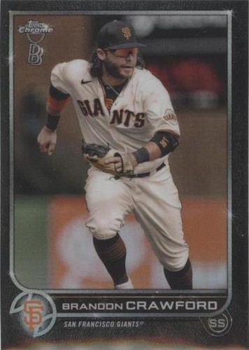 2022 Topps Chrome Ben Baller Edition - Brandon Crawford #115