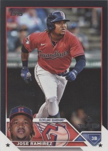 2023 Topps X MLB Players Exclusive - Jose Ramirez #6