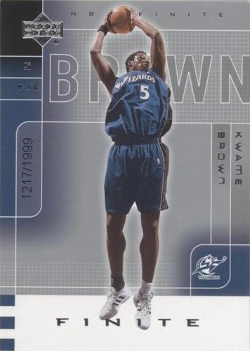 2002-03 Upper Deck Finite - Kwame Brown #98