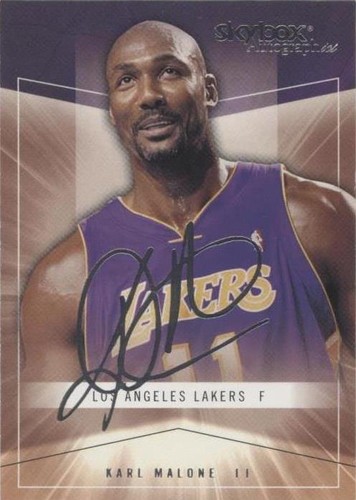 2004-05 Skybox Autographics - Karl Malone #20