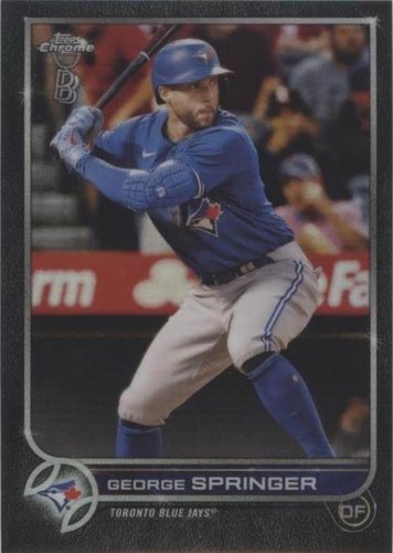 2022 Topps Chrome Ben Baller Edition - George Springer #214