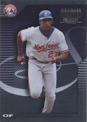 2001 Donruss Signature Series - Vladimir Guerrero #84