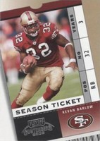 2003 Playoff Contenders Kevan Barlow #30