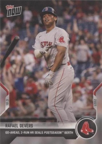 2021 Topps Now - Rafael Devers #897