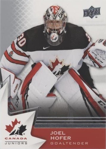 2020-21 Upper Deck Team Canada Juniors - Joel Hofer #42