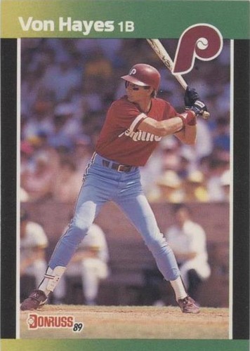 1989 Donruss Baseball's Best - Von Hayes #47