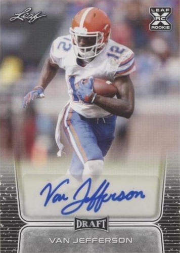2020 Leaf Draft Van Jefferson #BA-VJ1