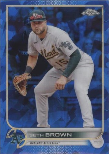 2022 Topps Chrome Update Series Sapphire Edition - Seth Brown #US166