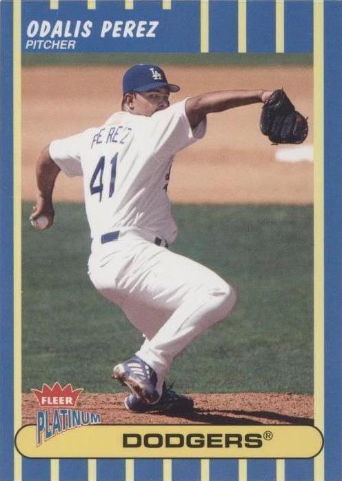 2003 Fleer Platinum - Odalis Perez #86