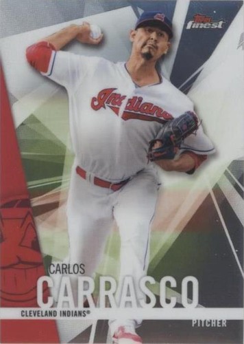2017 Topps Finest - Carlos Carrasco #20