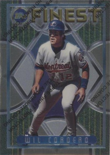 1995 Topps Finest - Wil Cordero #40