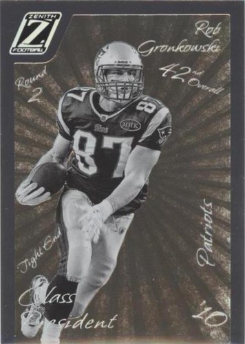 2022 Panini Zenith Rob Gronkowski #CP-2010