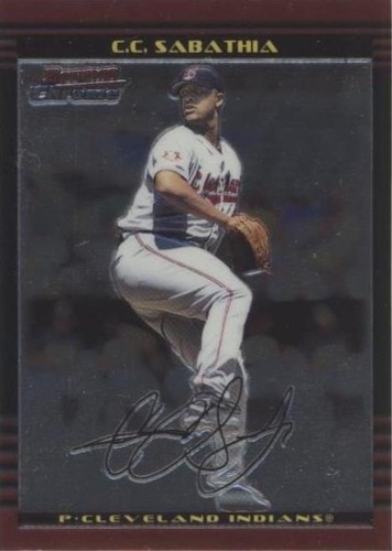2002 Bowman Chrome - C.C. Sabathia #10