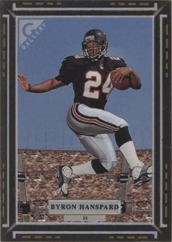1997 Topps Gallery Byron Hanspard #22