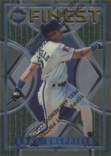 1995 Topps Finest - Gary Sheffield #119