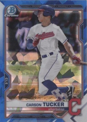 2021 Bowman Sapphire Edition - Carson Tucker #BCP-77
