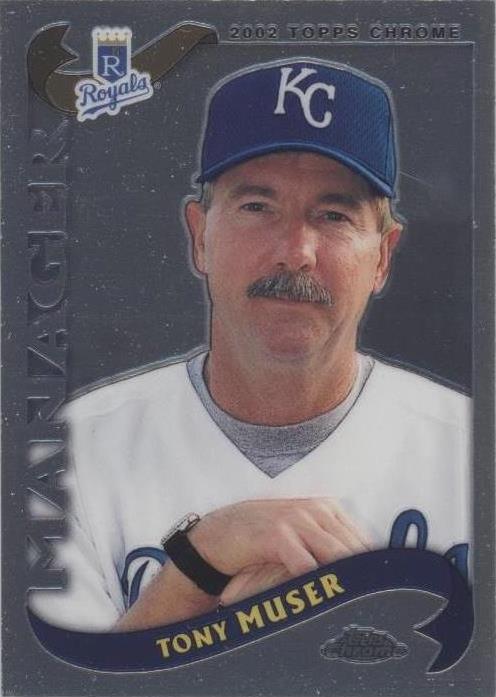 2002 Topps Chrome - Tony Muser #283